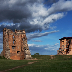 Беларусь. Руины Новогрудского замка
